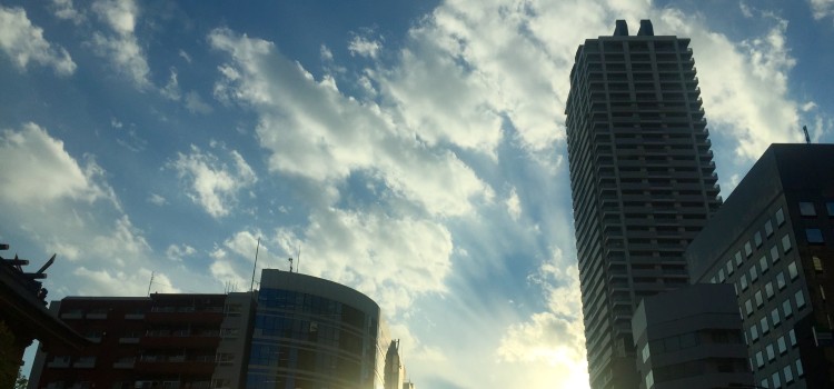 空も私たちも変化している